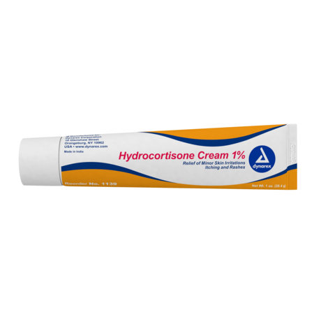 DYNAREX Hydrocortisone Cream 1oz tube (28.4g) 1139